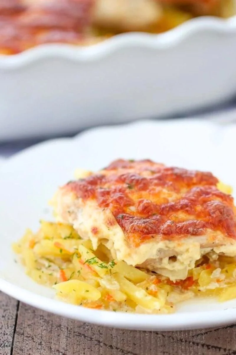 Potato Chicken Casserole