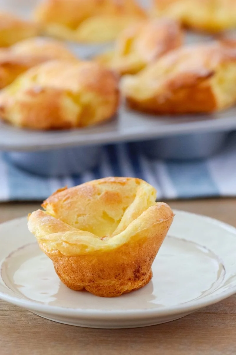 Nun's Puffs, a dessert made with pate choux pastry