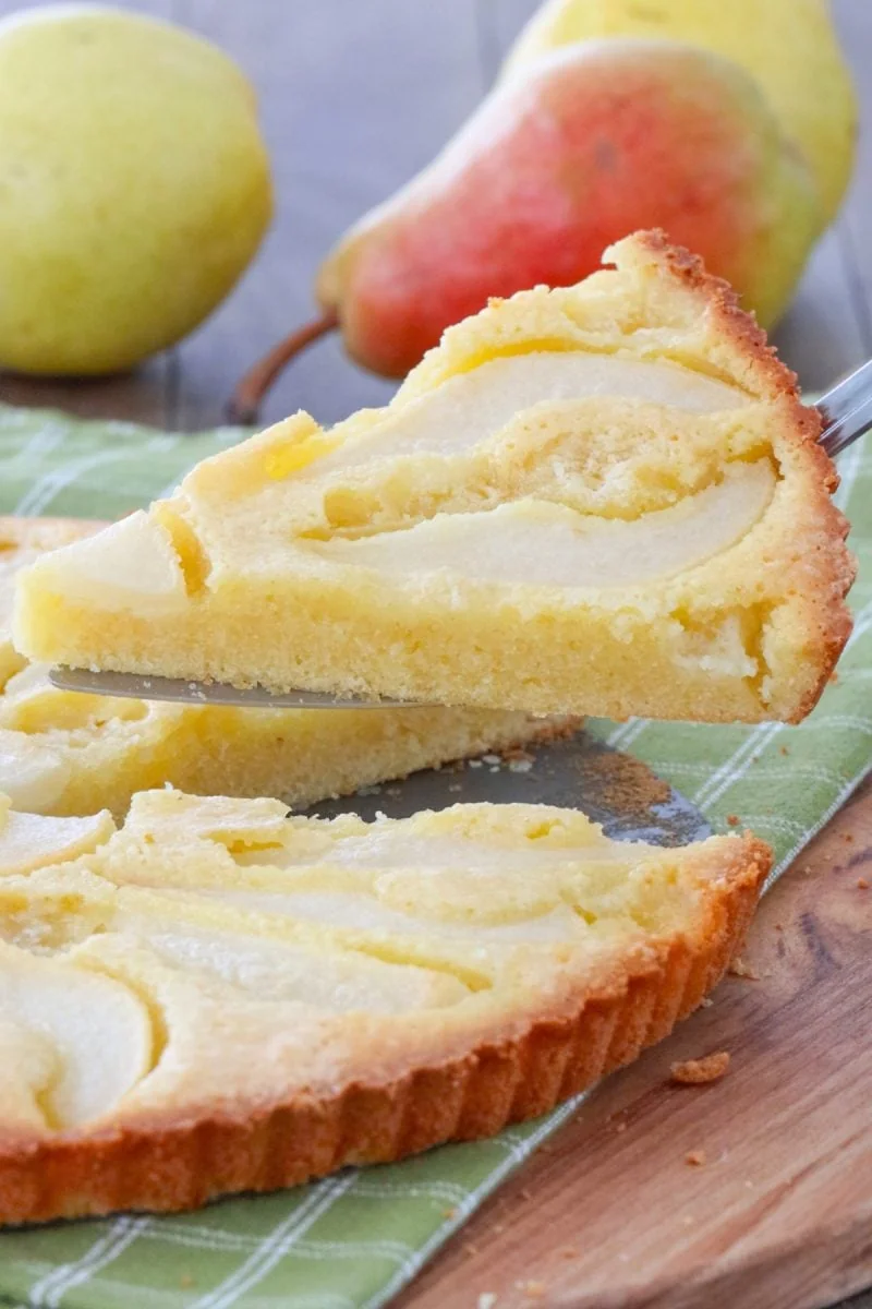 Pear Almond Tart