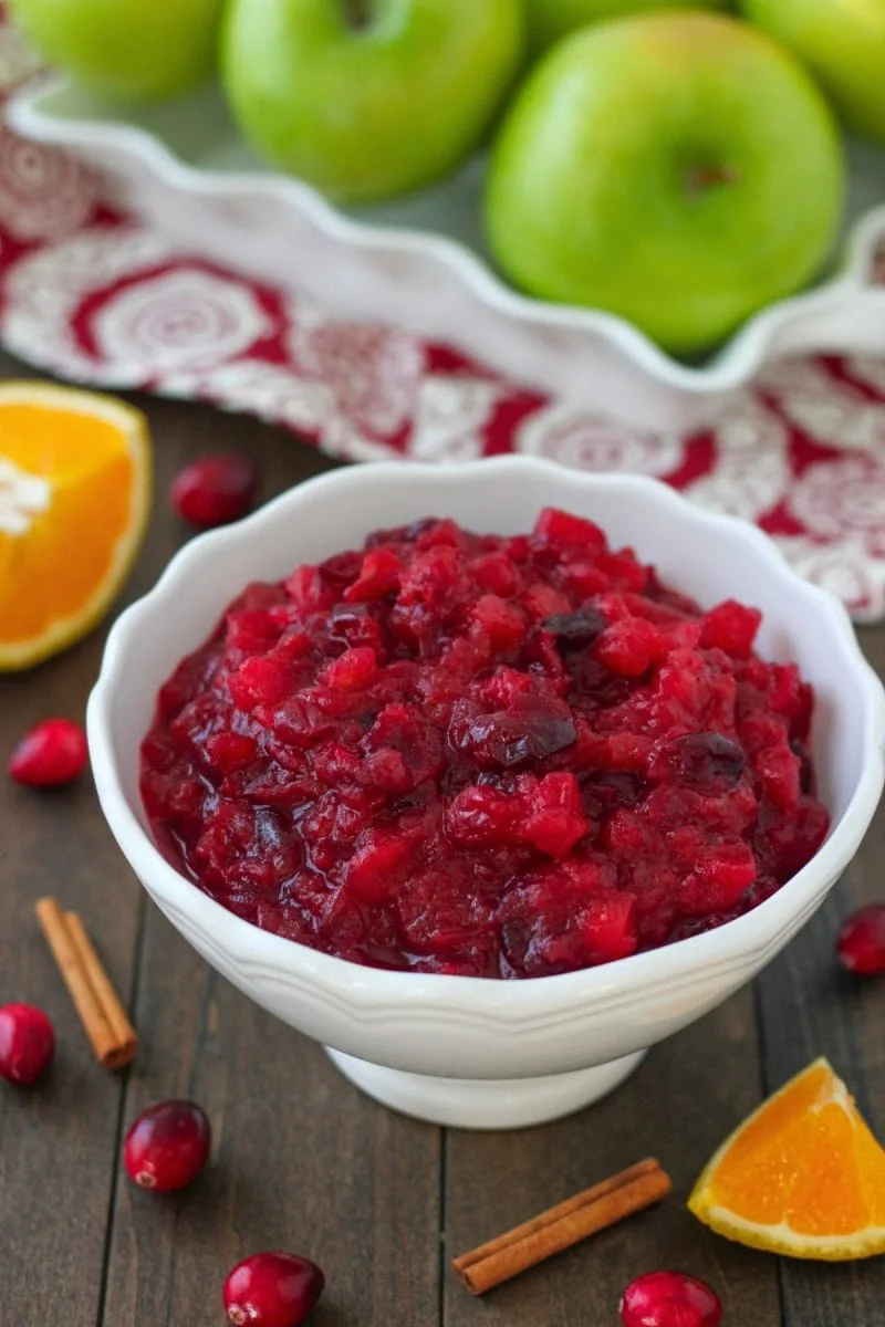 Cranberry Apple Chutney