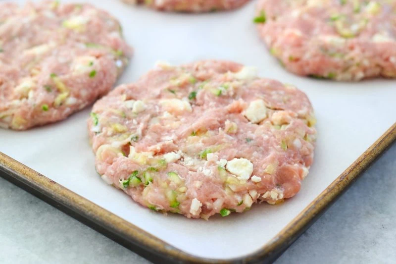 Shaping Turkey Zucchini Burgers
Meal Prep
Freezing turkey burgers