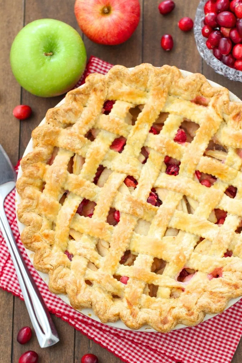 Apple Cranberry Pie