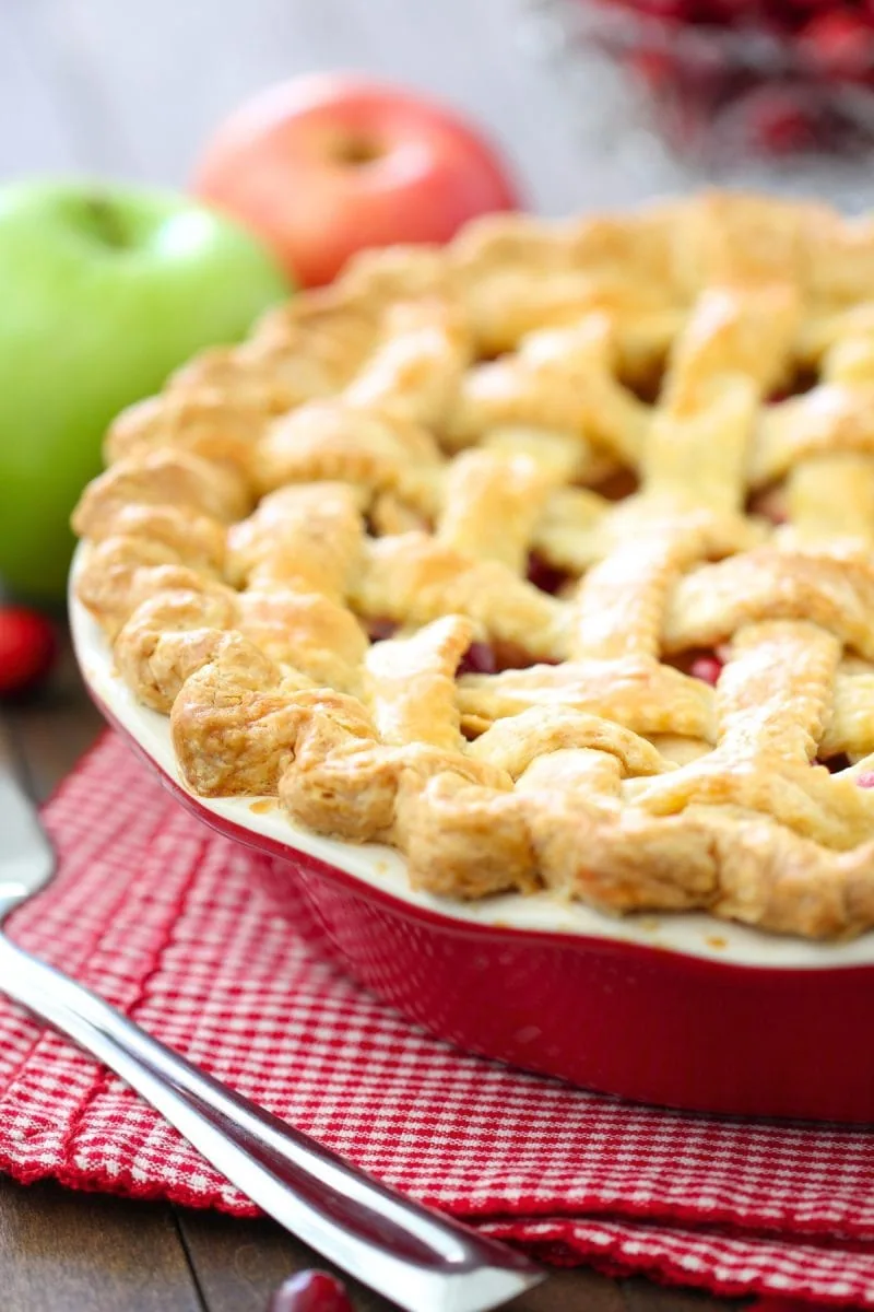 Apple Cranberry Pie