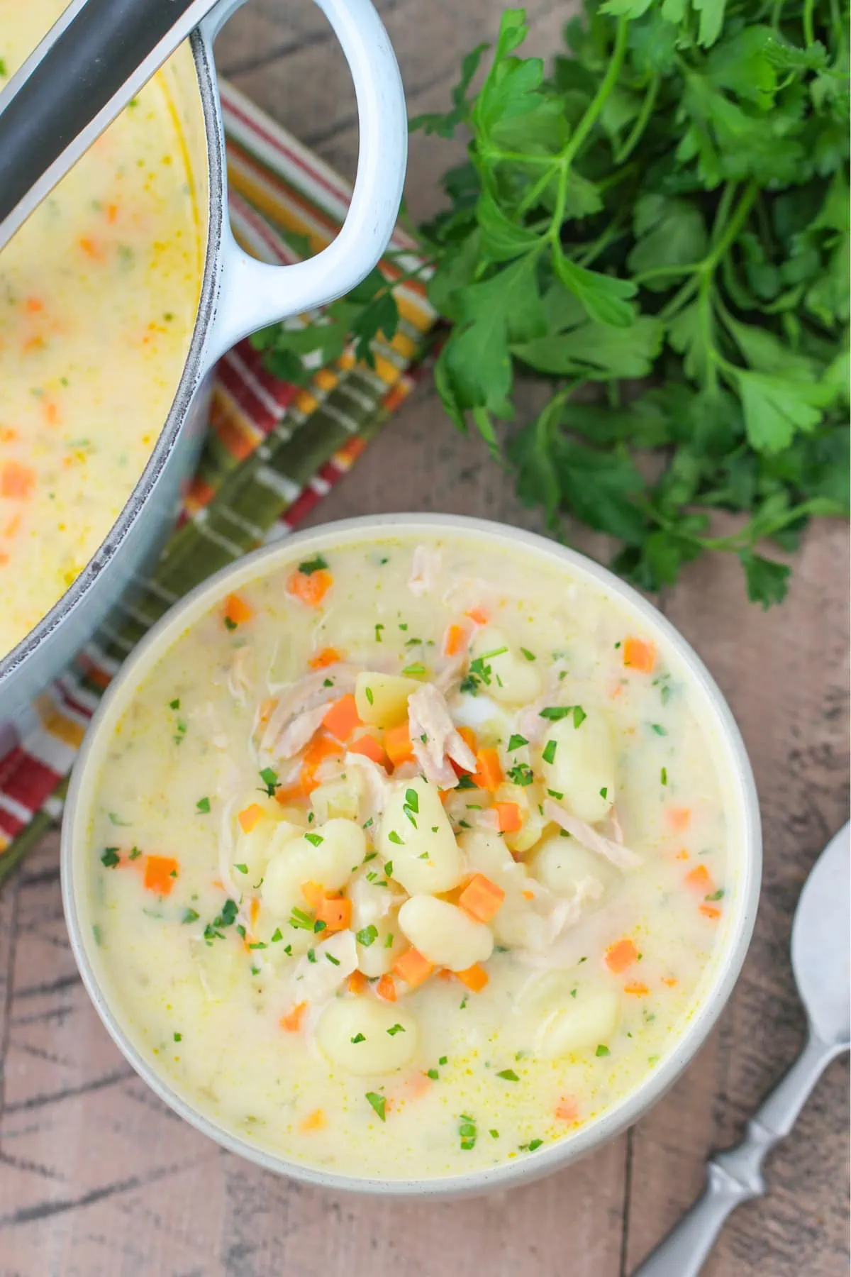 Creamy Chicken Gnocchi Soup