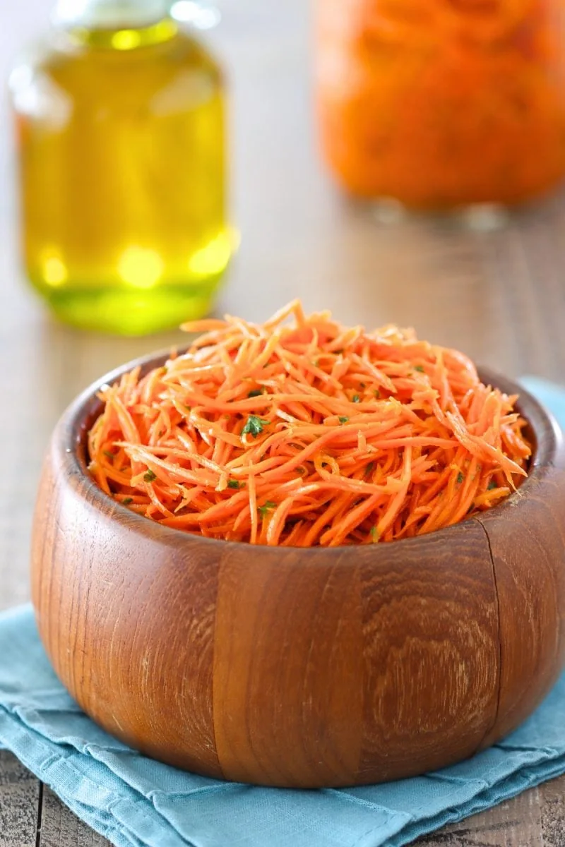 Russian Carrot Salad, aka Korean Carrot Salad
Koreiskaya Morkovka