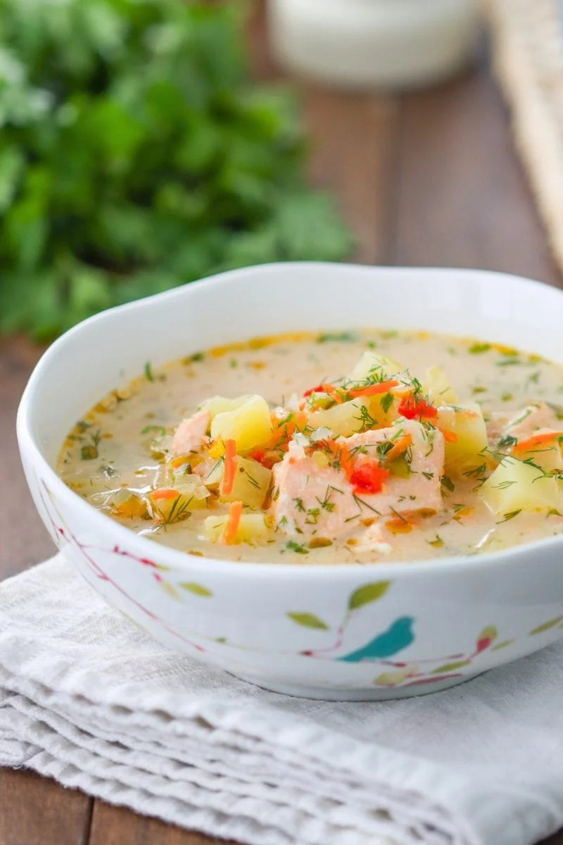 Salmon soup instant pot sale