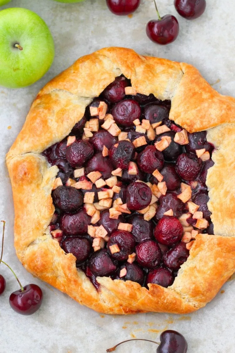 Cherry Apple Galette