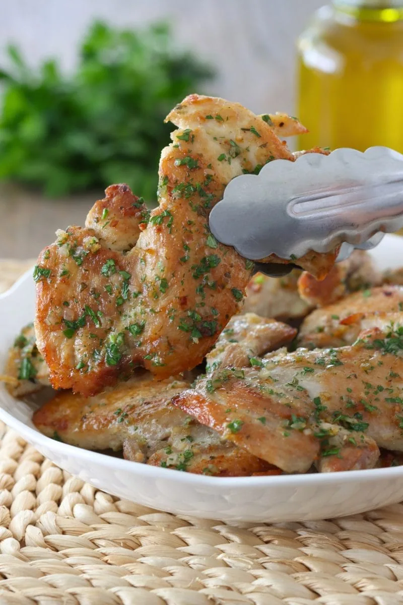 Italian Dressing Chicken
This is a perfect chicken marinade that you can use for many different recipes, using homemade Italian dressing to marinate the chicken. 