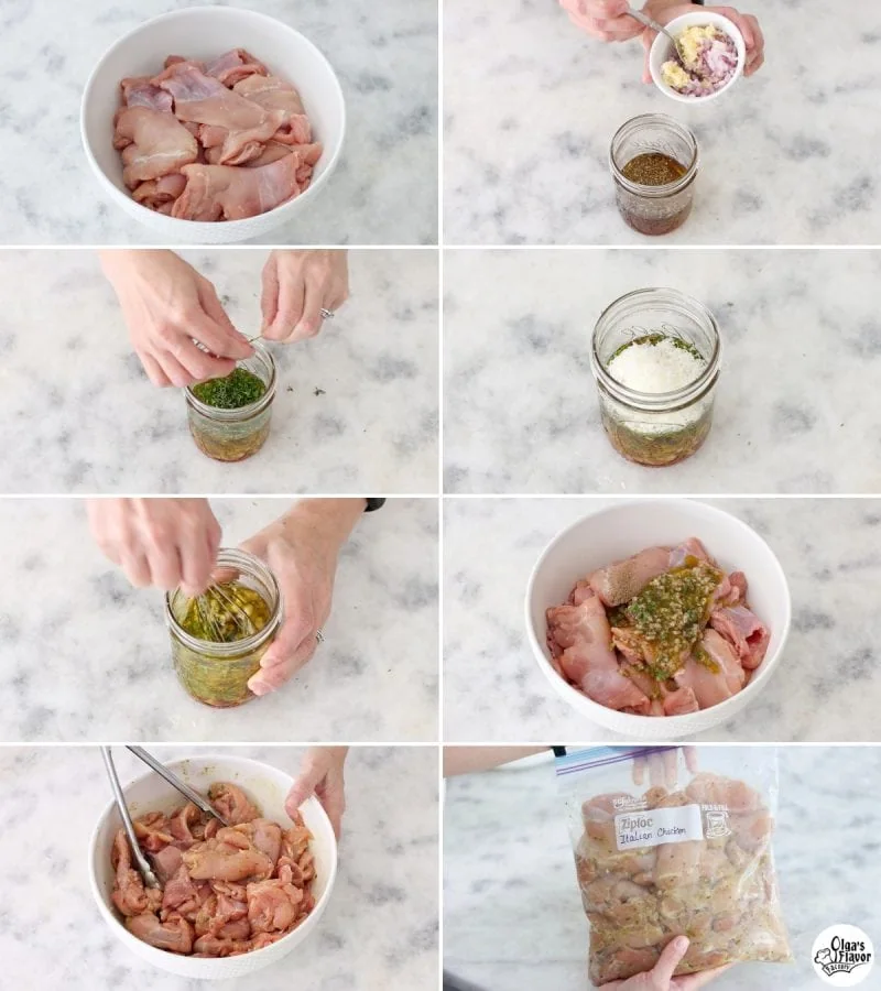 Italian dressing chicken tutorial