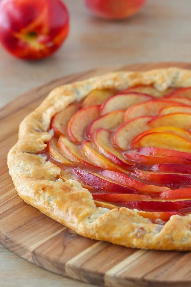 Easy Nectarine Galette