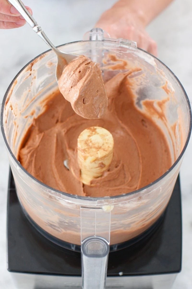 Chocolate Peanut Butter Banana Ice Cream