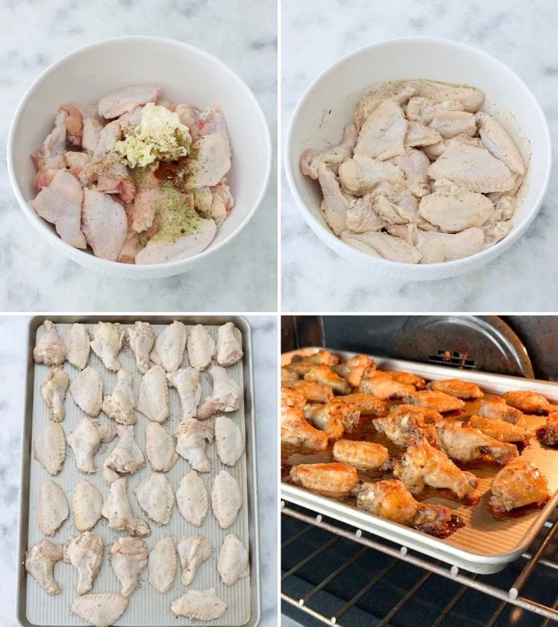 How to bake chicken wings