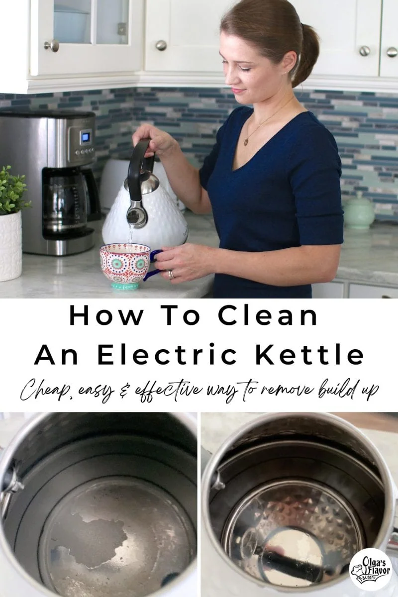 How to clean an electric kettle