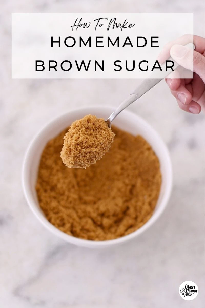 Homemade Brown Sugar 
DIY brown sugar