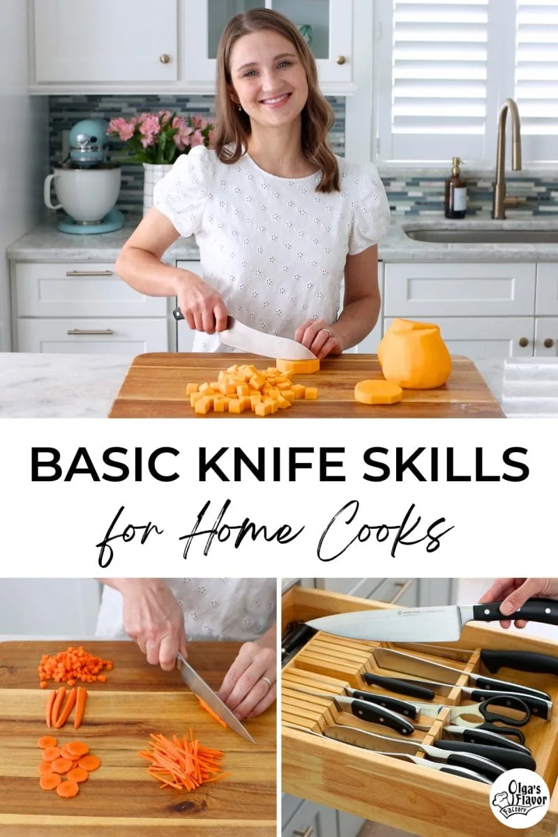 Basic Knife Skills For Home Cooks