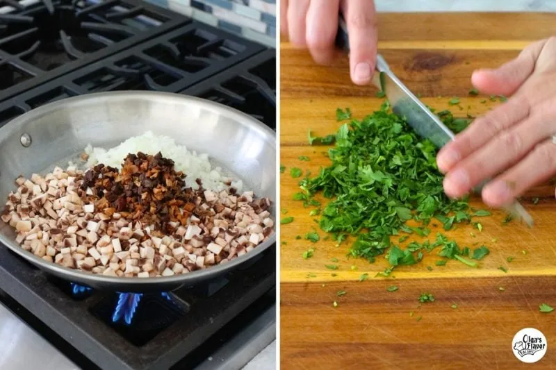 More flavor options to add to meatballs, sauteed mushrooms, fresh herbs