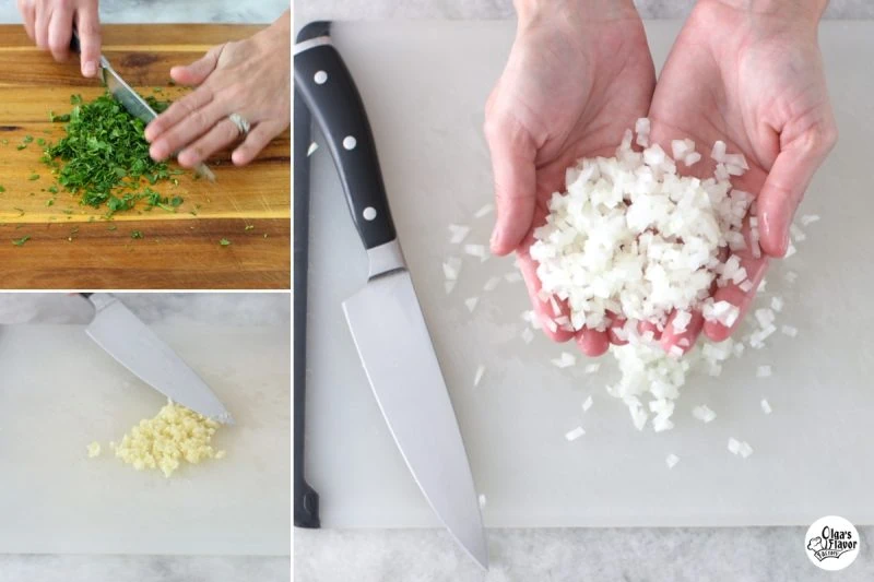 Basic Knife Skills - Mince