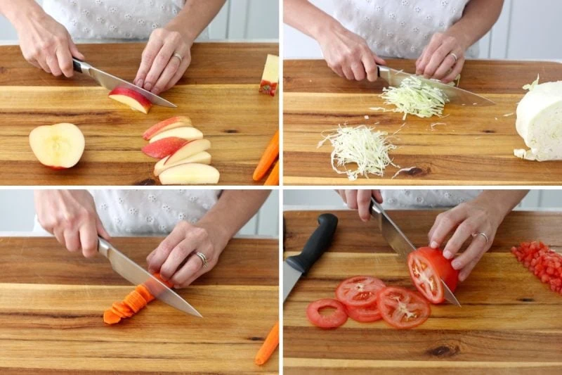 Basic Knife Skills - Slicing