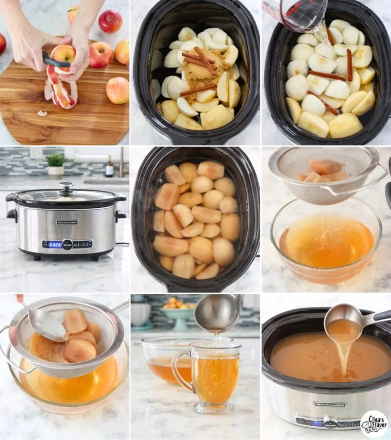 How to make Slow Cooker Apple Cider tutorial 